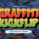 Graffiti Kickflip Font - Featured Image