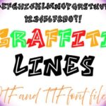 Graffiti Lines Font - Featured Image