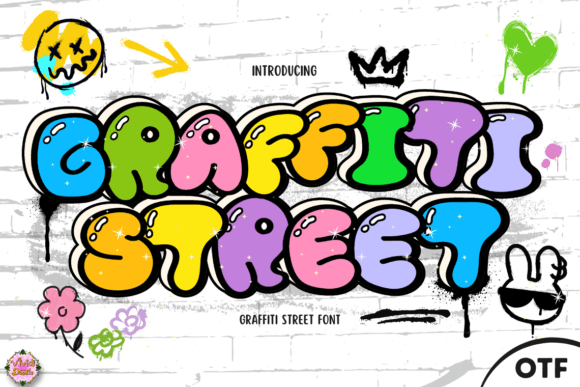 Graffiti Street Font - Featured Image