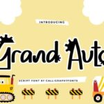 Grand Auto Font - Featured Image