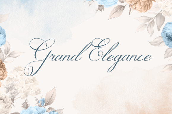 Grand Elegance Font - Featured Image