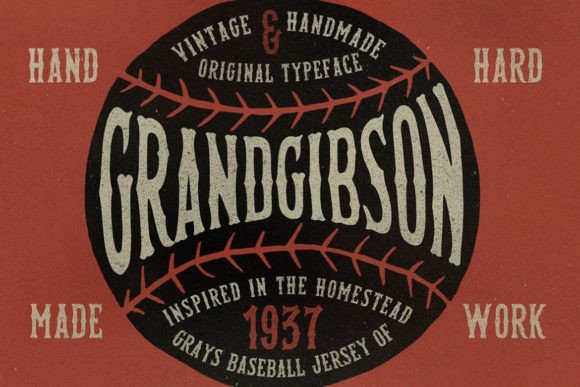 Grand Gibson Font - Featured Image