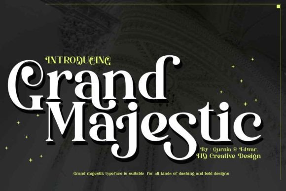 Grand Majestic Font - Featured Image