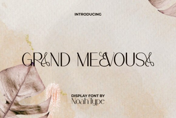 Grand Mevousa Font - Featured Image