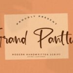Grand Panttura Font - Featured Image