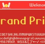 Grand Prix Font - Featured Image