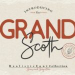 Grand Scoth Font - Featured Image