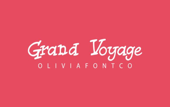 Grand Voyage Font - Featured Image