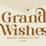 Grand Wishes Font - Featured Image