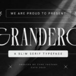 Grandero Font - Featured Image