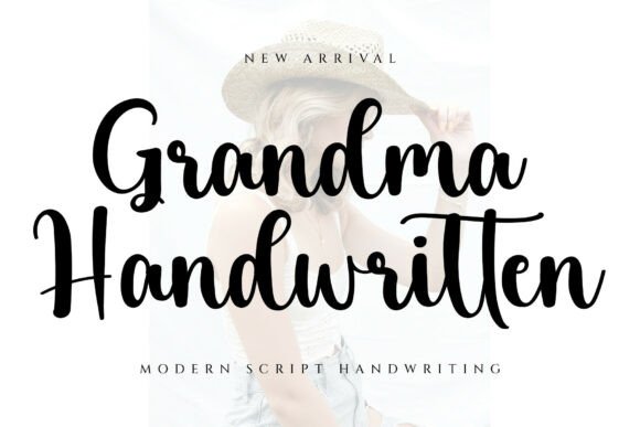 Grandma Handwritten Font - Featured Image