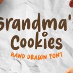 Grandma's Cookies Font - Featured Image