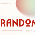 Grandom Font - Featured Image