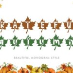 Grateful Autumn Font - Featured Image