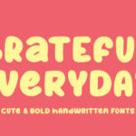 Grateful Everyday Font - Featured Image