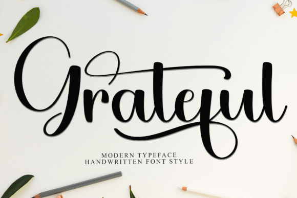Grateful Font - Featured Image