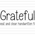 Grateful Font - Featured Image