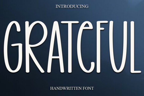 Grateful Font - Featured Image