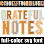 Grateful Notes Font - Featured Image