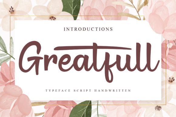 Gratefull Font - Featured Image