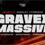Gravex Massive Font - Featured Image