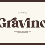 Gravino Font - Featured Image