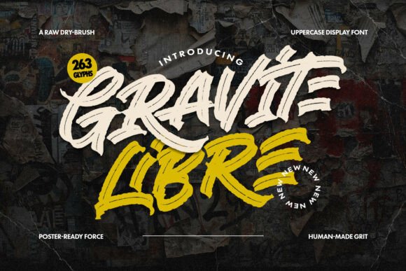 Gravité Libre Font - Featured Image
