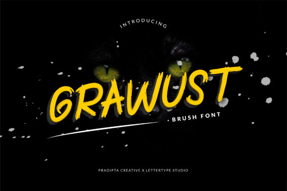 Grawust Font - Featured Image