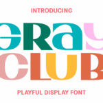 Gray Club Font - Featured Image