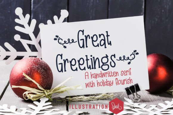 Great Greetings Font - Featured Image