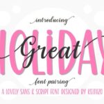 Great Holiday Font - Featured Image