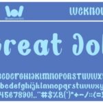 Great Job Font - Featured Image