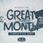 Great Month Font - Featured Image