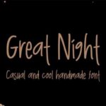 Great Night Font - Featured Image