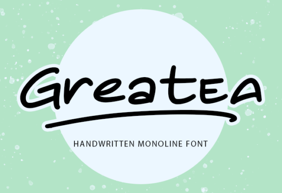 Greatea Font - Featured Image