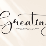 Greating Font - Featured Image