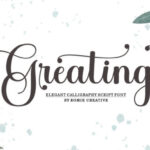 Greating Font - Featured Image