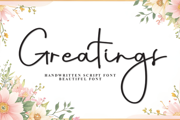 Greatings Font - Featured Image