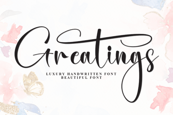 Greatings Font - Featured Image