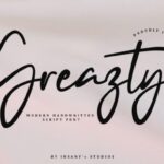 Greazty Font - Featured Image