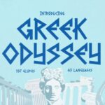 Greek Odyssey Font - Featured Image