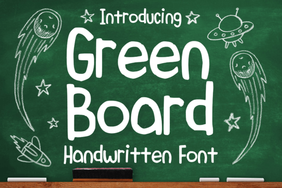 Green Board Font - Featured Image