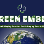 Green Ember Font - Featured Image