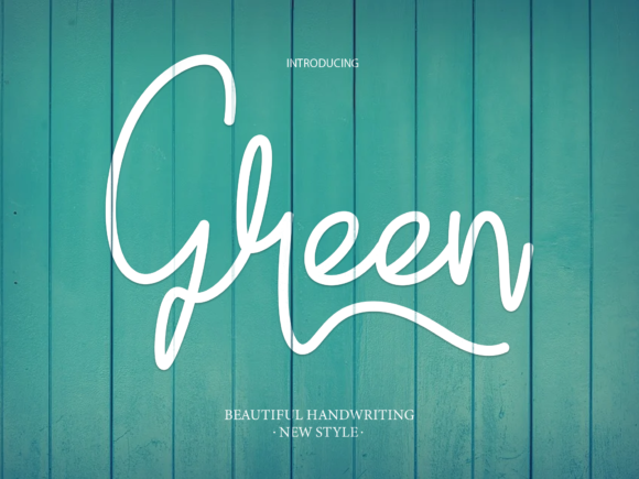 Green Font - Featured Image