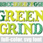 Green Grind Font - Featured Image