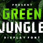 Green Jungle Font - Featured Image