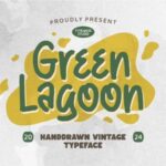 Green Lagoon Font - Featured Image