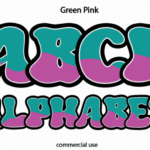 Green Pink Font - Featured Image