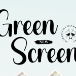 Green Screen Font - Featured Image