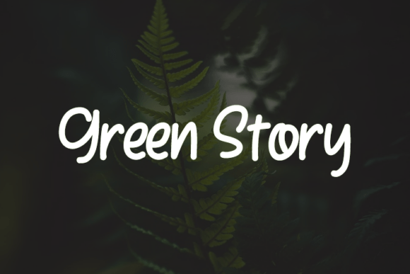 Green Story Font - Featured Image